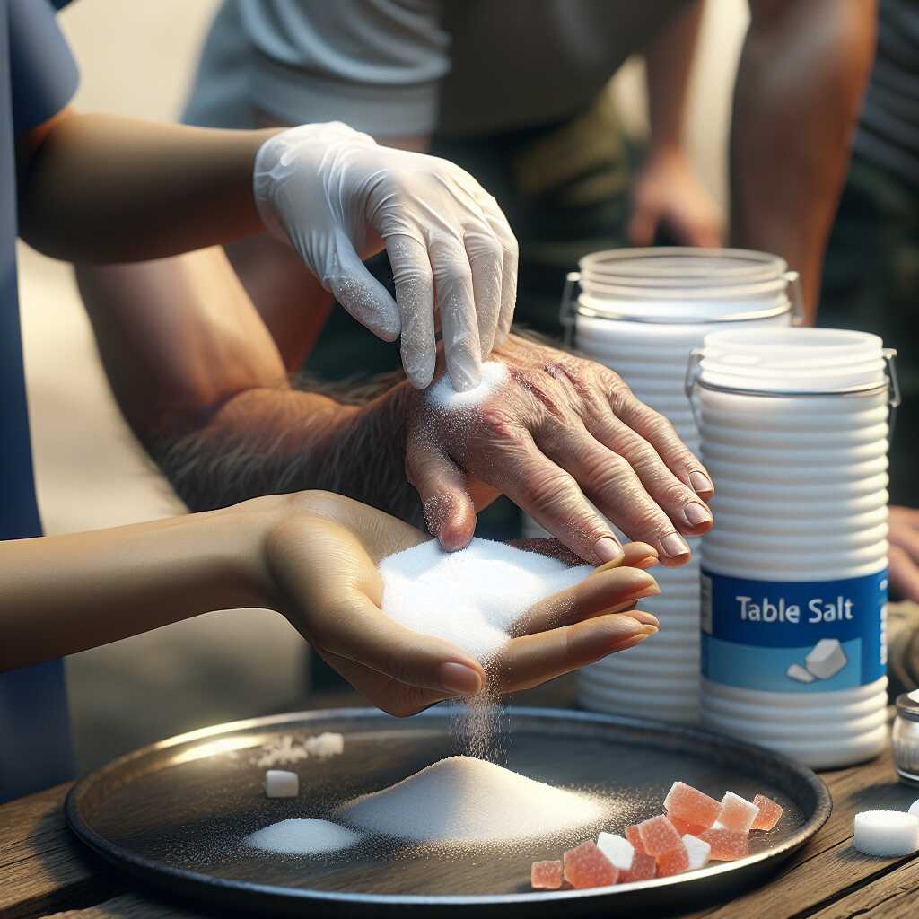 how to mix salt and sugar ORS