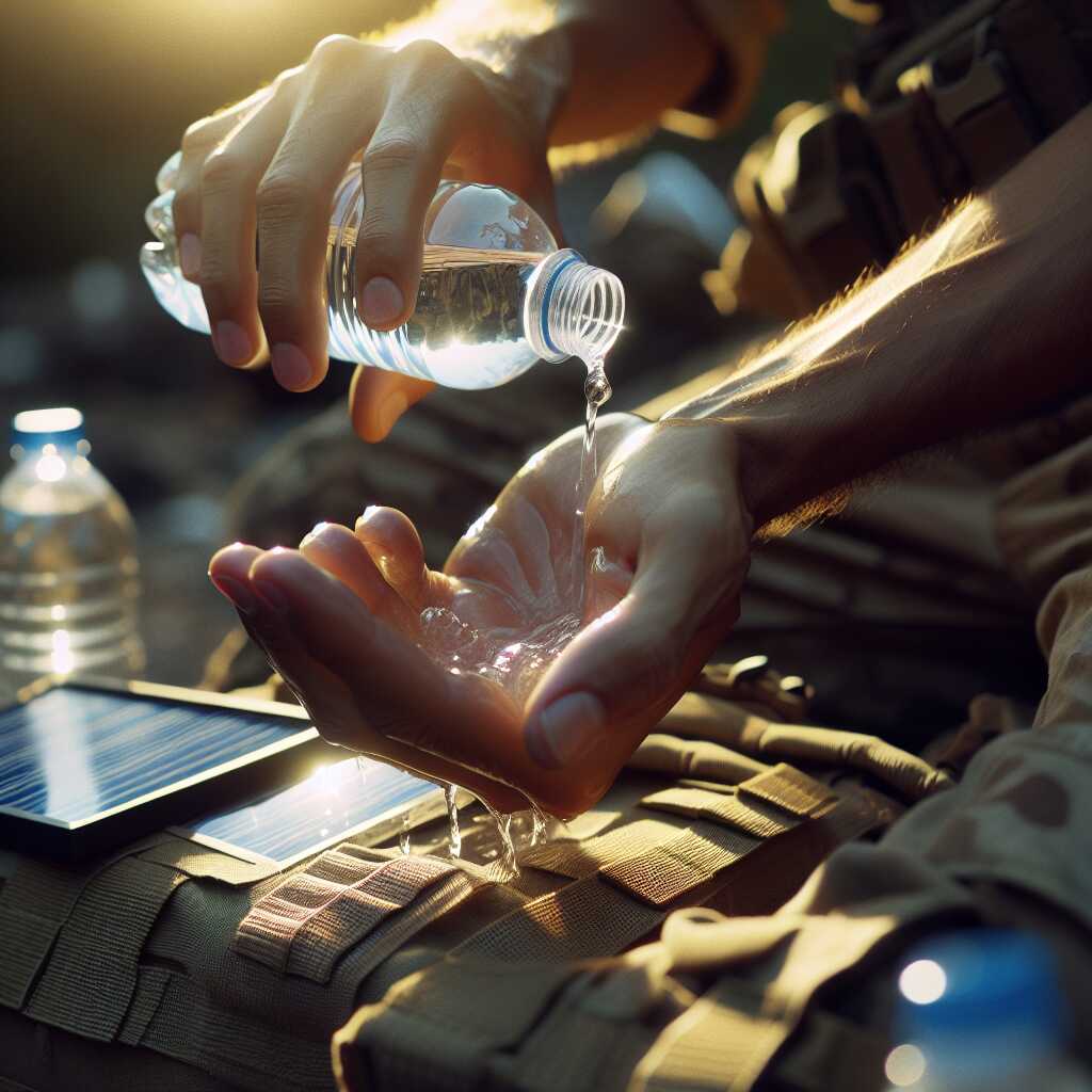 clear PET bottle solar water disinfection steps