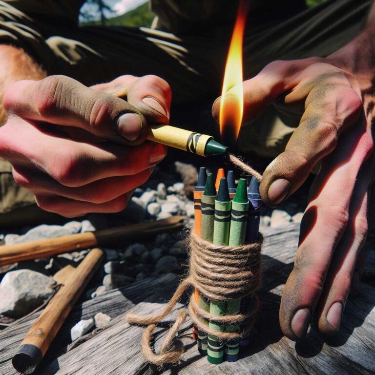 Crayons: Fifteen-Minute Emergency Candles for Short-Term Power Grid Failures