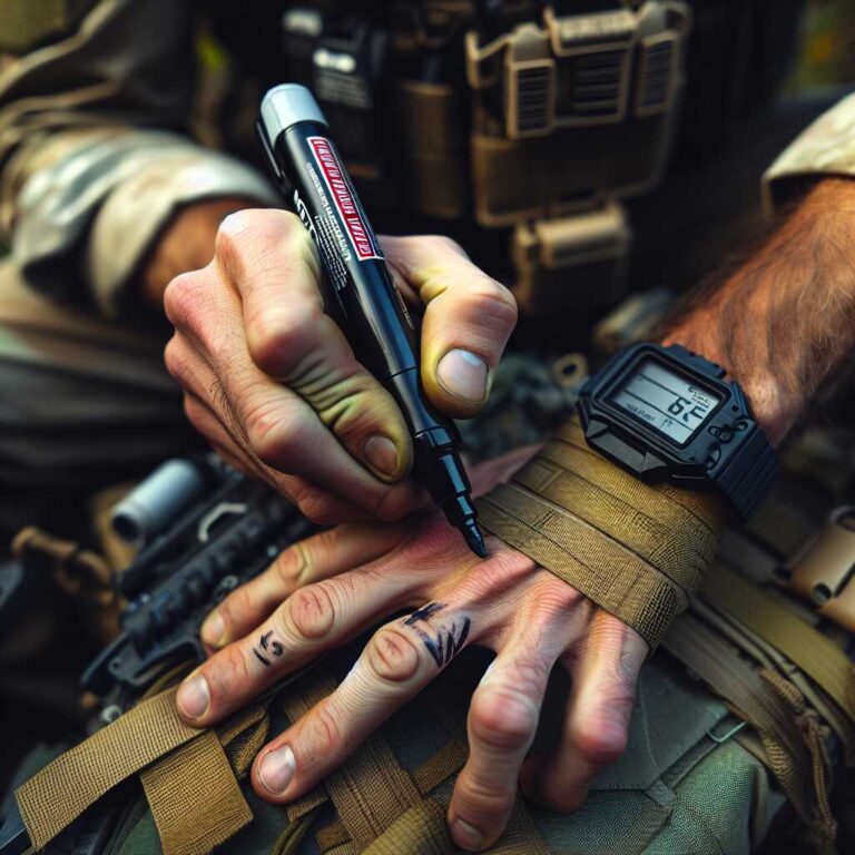 Permanent Markers: Equipment Labeling for Night Operations