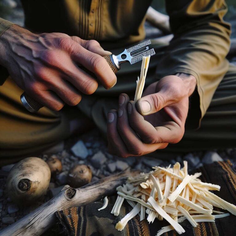 Vegetable Peelers: Fatwood Feather Stick Makers for Fire Starting
