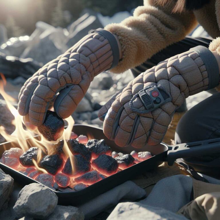 Silicone Oven Mitts: Hand Protection for Handling Heated Rocks