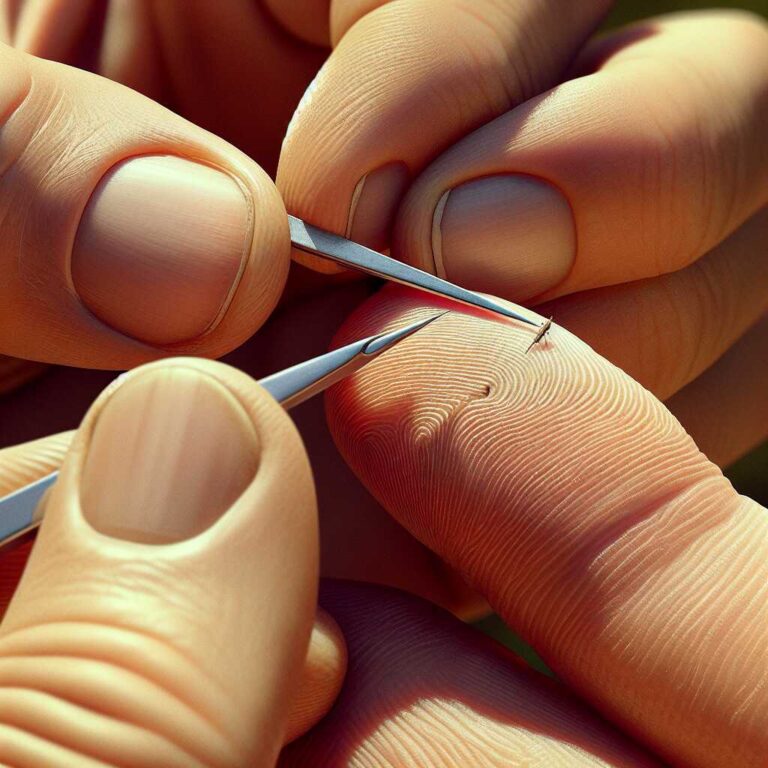 Plastic Spoons: Edge Scrapers for Removing Embedded Splinters
