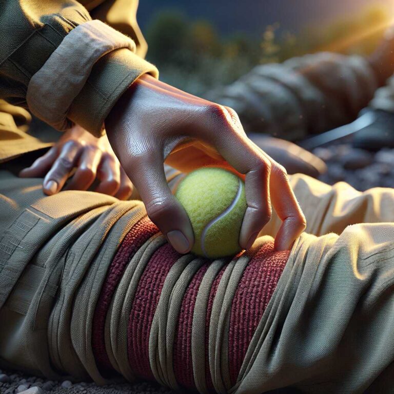 Tennis Balls: Deep Muscle Pressure Point Relief for Hiking Leg Cramps