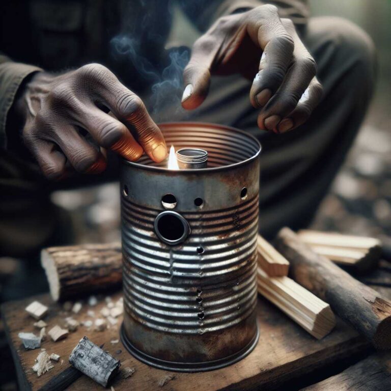 Empty Tin Cans: Efficient Wood Gasifier Stove Construction for Fuel Conservation
